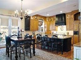 Old Wold style kitchen. Popular in the early 2000's, they now need complete makeovers.