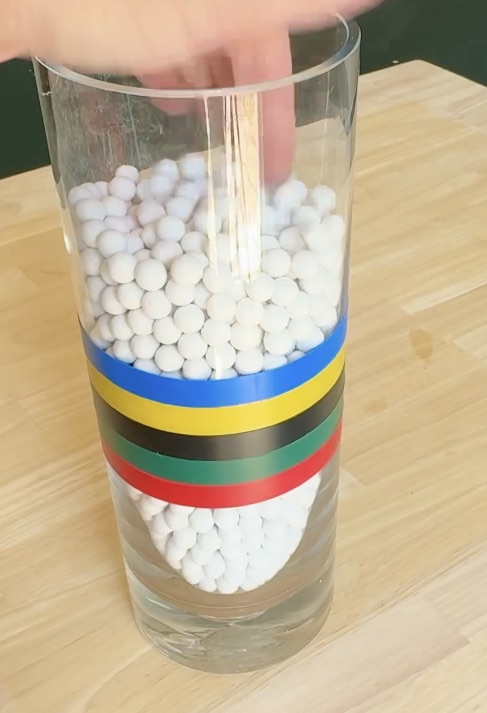 DIY Olympic Themed Vases