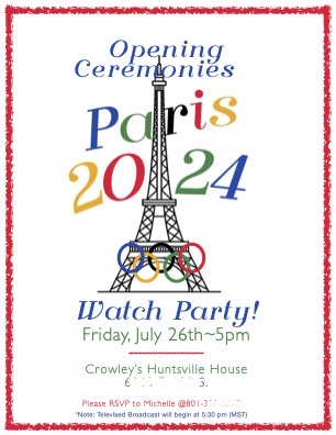 Olympic Summer Games Watch Party Invitation